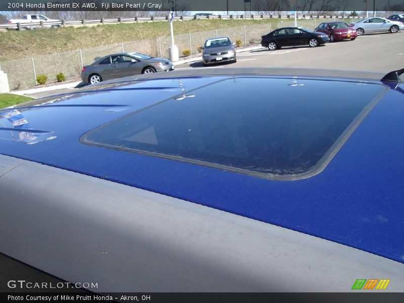 Fiji Blue Pearl / Gray 2004 Honda Element EX AWD