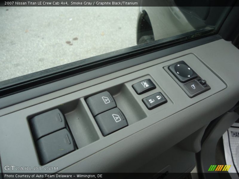 Smoke Gray / Graphite Black/Titanium 2007 Nissan Titan LE Crew Cab 4x4