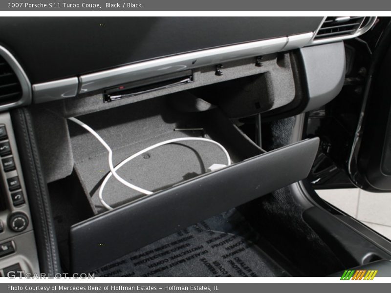Black / Black 2007 Porsche 911 Turbo Coupe