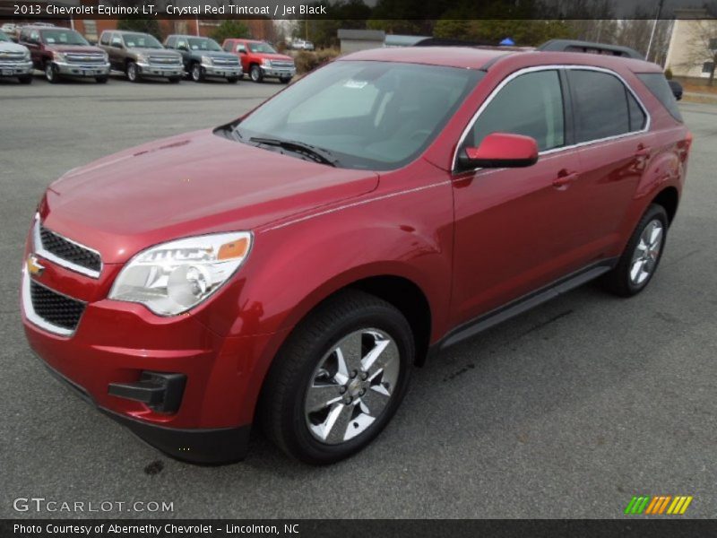 Crystal Red Tintcoat / Jet Black 2013 Chevrolet Equinox LT