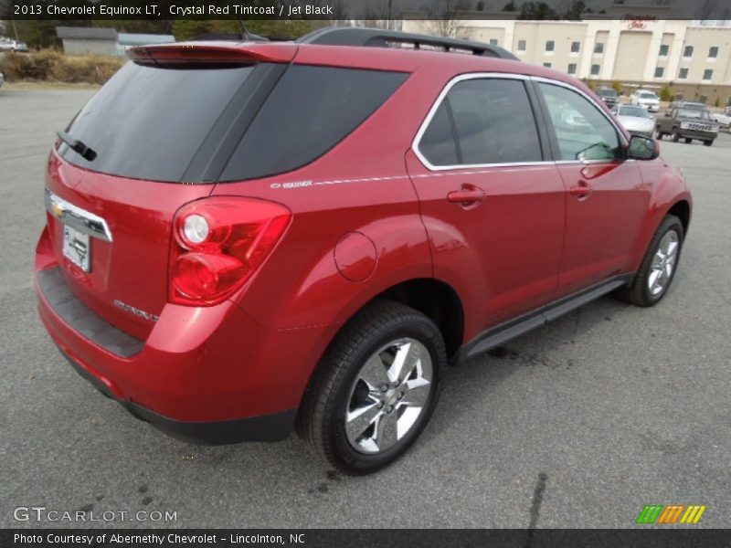 Crystal Red Tintcoat / Jet Black 2013 Chevrolet Equinox LT
