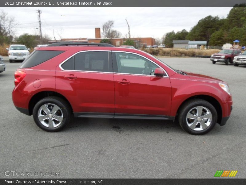 Crystal Red Tintcoat / Jet Black 2013 Chevrolet Equinox LT