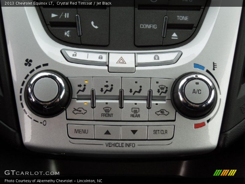 Controls of 2013 Equinox LT