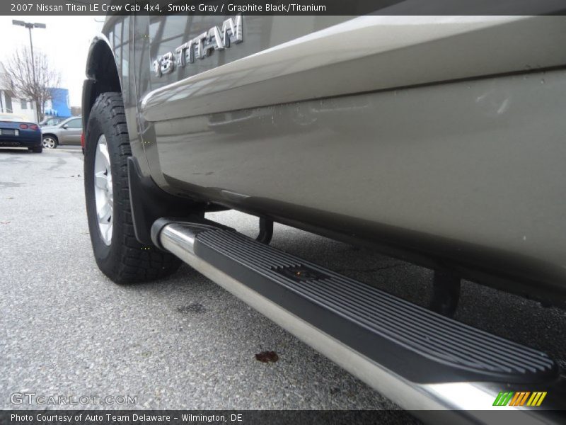 Smoke Gray / Graphite Black/Titanium 2007 Nissan Titan LE Crew Cab 4x4