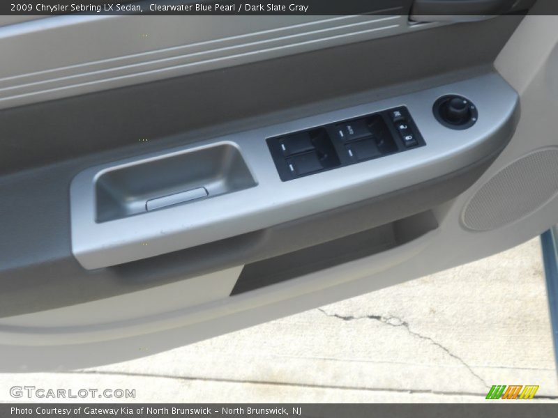 Clearwater Blue Pearl / Dark Slate Gray 2009 Chrysler Sebring LX Sedan
