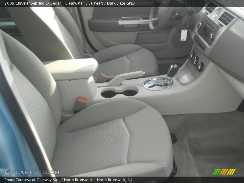 Clearwater Blue Pearl / Dark Slate Gray 2009 Chrysler Sebring LX Sedan