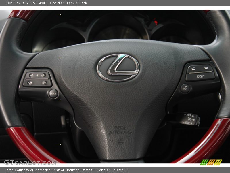 Obsidian Black / Black 2009 Lexus GS 350 AWD