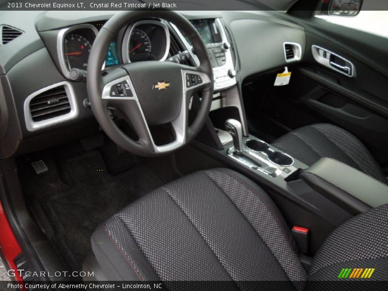 Jet Black Interior - 2013 Equinox LT 