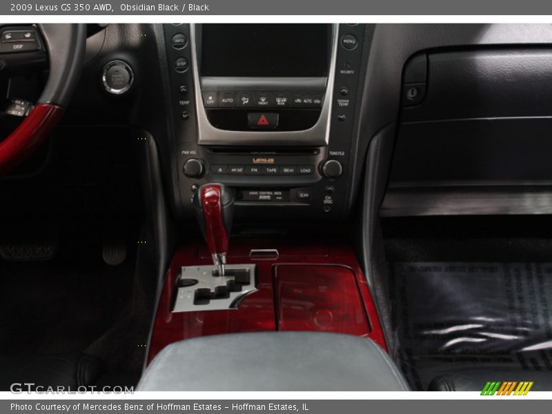 Obsidian Black / Black 2009 Lexus GS 350 AWD