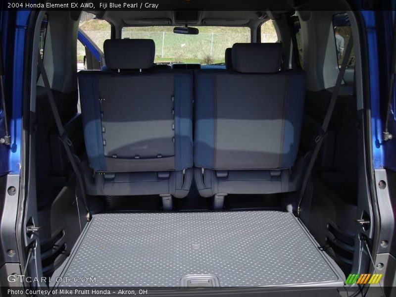 Fiji Blue Pearl / Gray 2004 Honda Element EX AWD