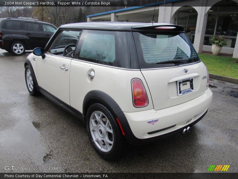 Pepper White / Cordoba Beige 2004 Mini Cooper S Hardtop