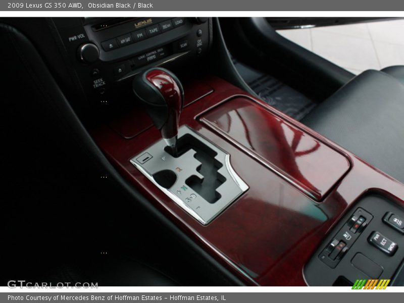 Obsidian Black / Black 2009 Lexus GS 350 AWD