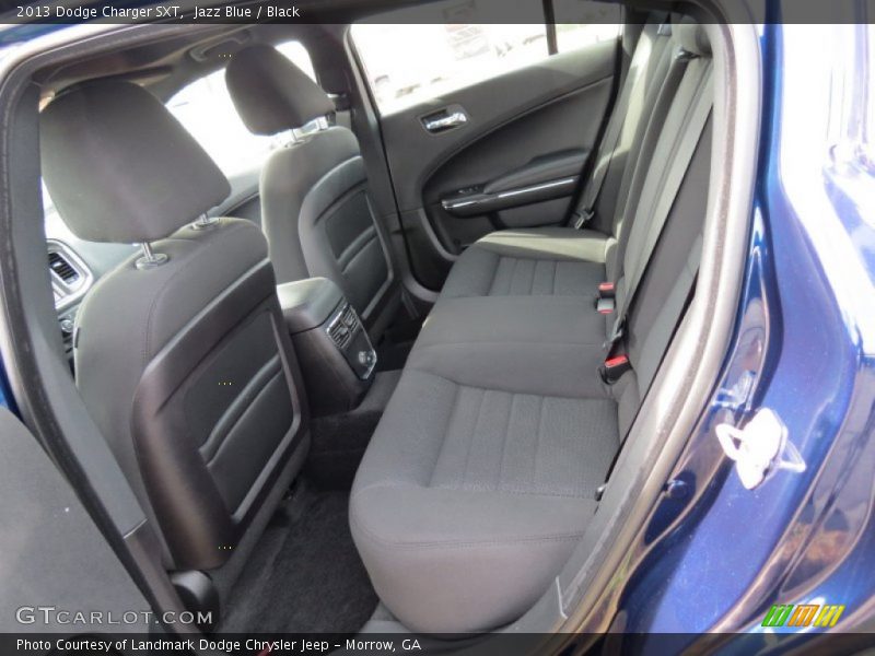 Jazz Blue / Black 2013 Dodge Charger SXT