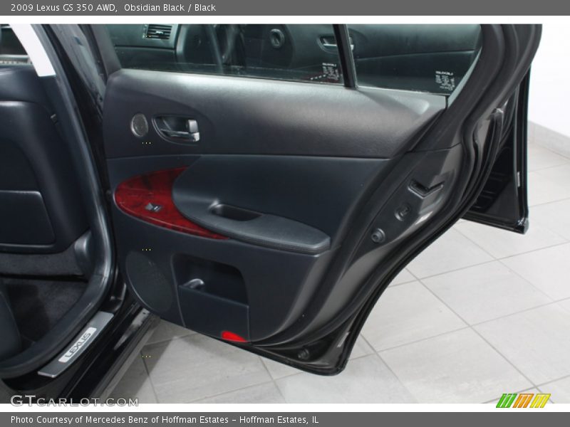Obsidian Black / Black 2009 Lexus GS 350 AWD