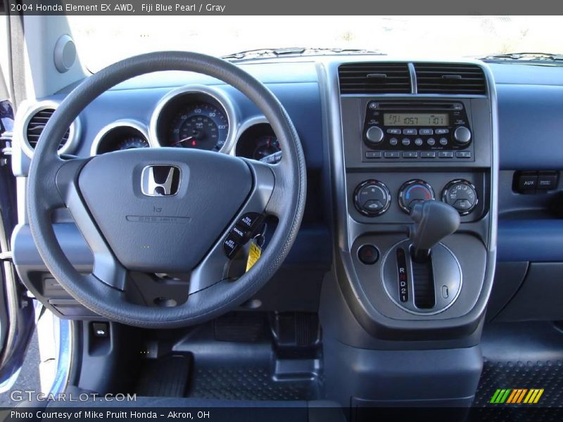 Fiji Blue Pearl / Gray 2004 Honda Element EX AWD
