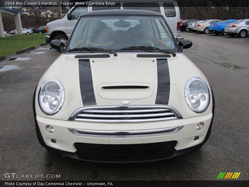 Pepper White / Cordoba Beige 2004 Mini Cooper S Hardtop