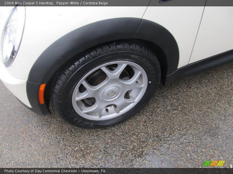 Pepper White / Cordoba Beige 2004 Mini Cooper S Hardtop