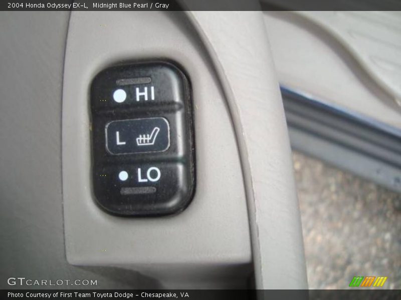 Midnight Blue Pearl / Gray 2004 Honda Odyssey EX-L