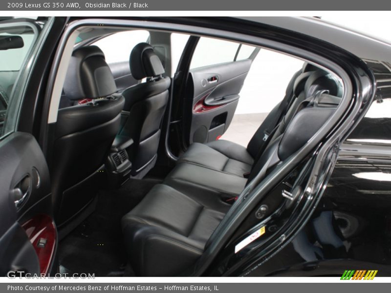Obsidian Black / Black 2009 Lexus GS 350 AWD