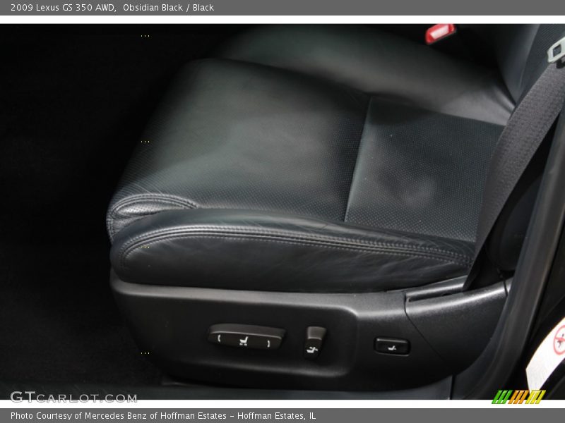 Obsidian Black / Black 2009 Lexus GS 350 AWD