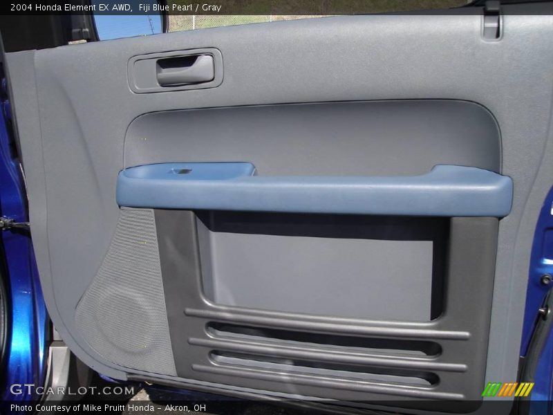 Fiji Blue Pearl / Gray 2004 Honda Element EX AWD