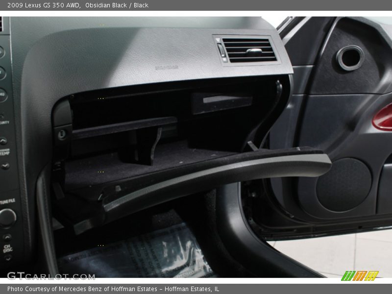 Obsidian Black / Black 2009 Lexus GS 350 AWD