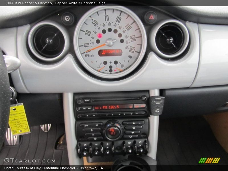Pepper White / Cordoba Beige 2004 Mini Cooper S Hardtop