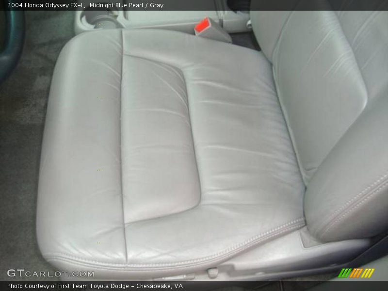 Midnight Blue Pearl / Gray 2004 Honda Odyssey EX-L