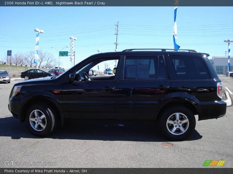 Nighthawk Black Pearl / Gray 2006 Honda Pilot EX-L 4WD