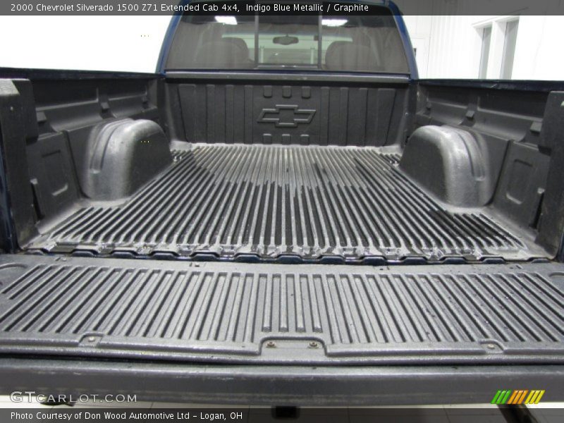 Indigo Blue Metallic / Graphite 2000 Chevrolet Silverado 1500 Z71 Extended Cab 4x4