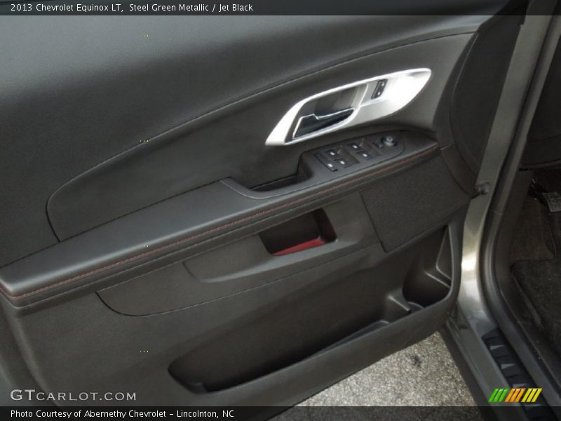 Steel Green Metallic / Jet Black 2013 Chevrolet Equinox LT
