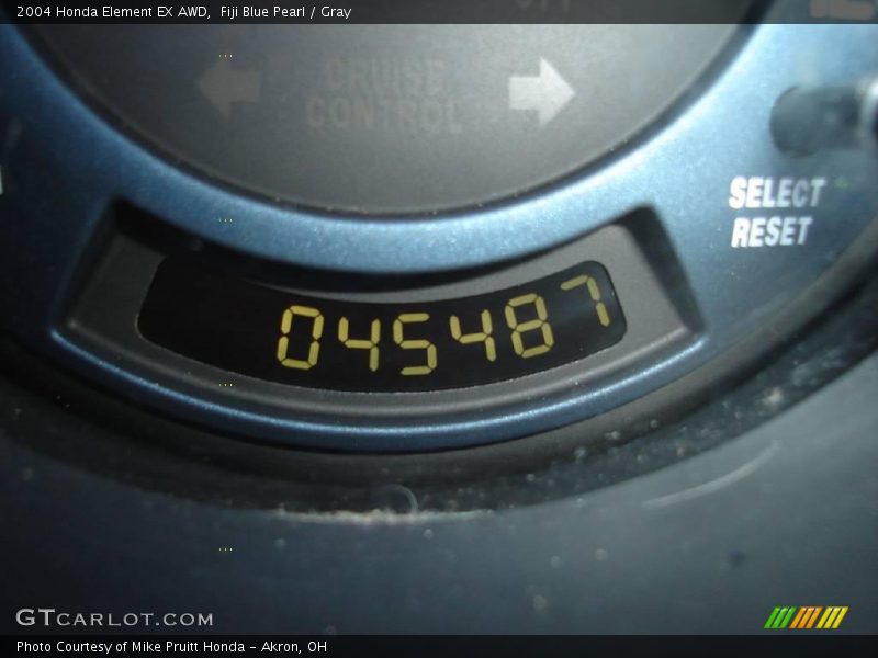 Fiji Blue Pearl / Gray 2004 Honda Element EX AWD