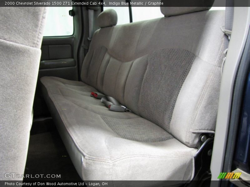 Indigo Blue Metallic / Graphite 2000 Chevrolet Silverado 1500 Z71 Extended Cab 4x4