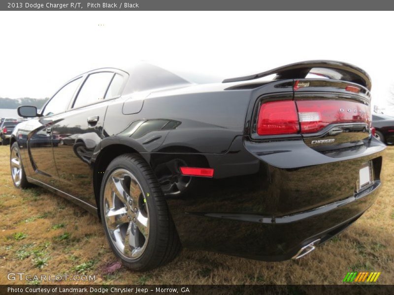 Pitch Black / Black 2013 Dodge Charger R/T