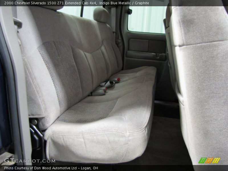Indigo Blue Metallic / Graphite 2000 Chevrolet Silverado 1500 Z71 Extended Cab 4x4