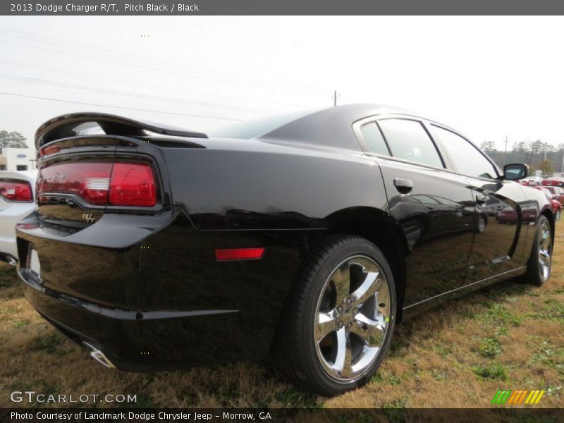 Pitch Black / Black 2013 Dodge Charger R/T