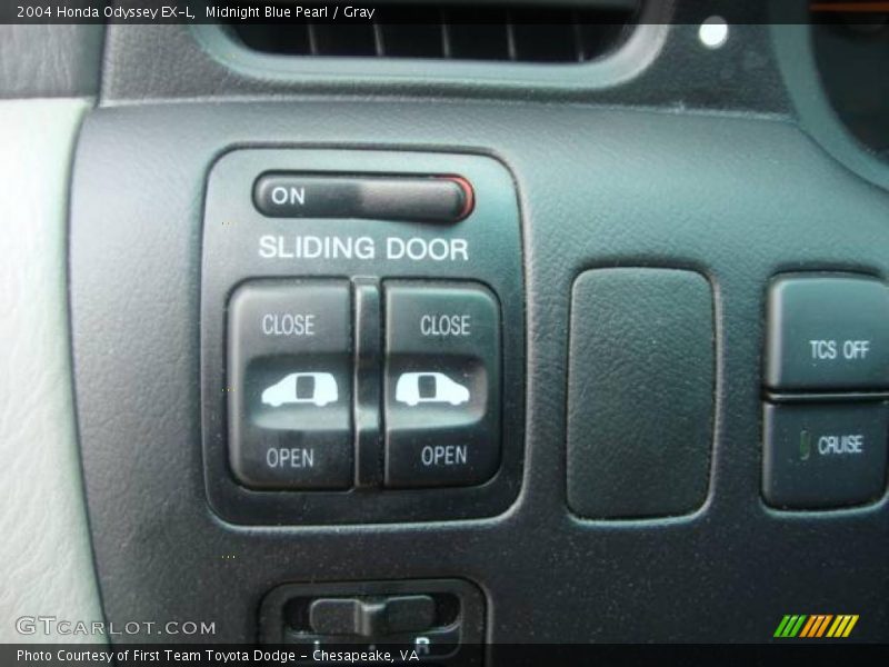 Midnight Blue Pearl / Gray 2004 Honda Odyssey EX-L