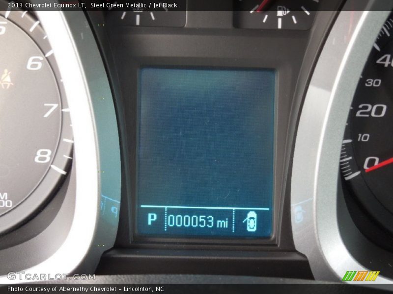 Steel Green Metallic / Jet Black 2013 Chevrolet Equinox LT