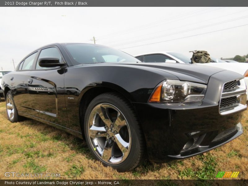 Pitch Black / Black 2013 Dodge Charger R/T