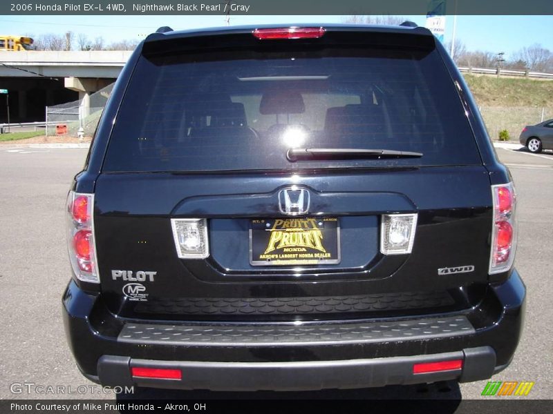 Nighthawk Black Pearl / Gray 2006 Honda Pilot EX-L 4WD