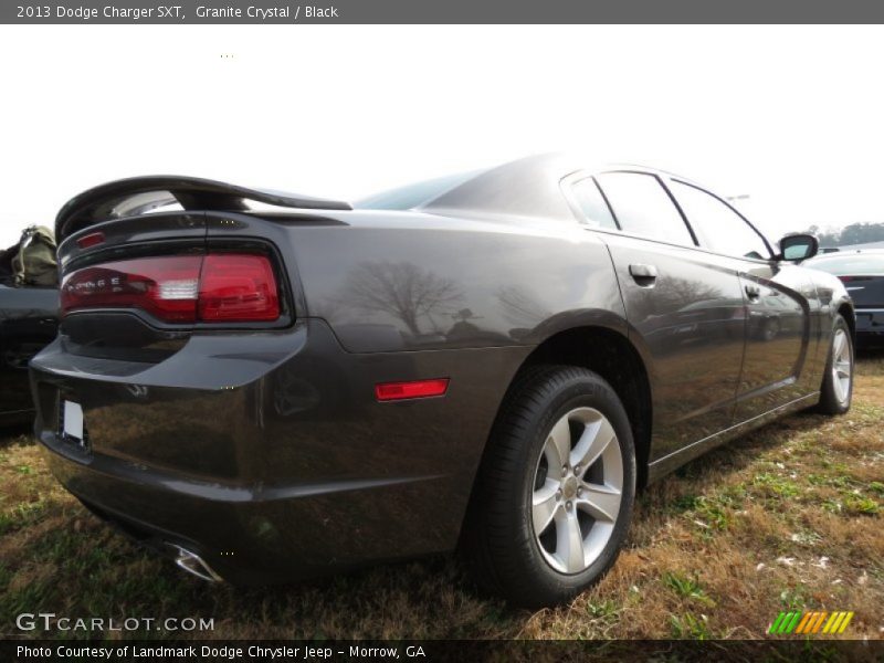 Granite Crystal / Black 2013 Dodge Charger SXT