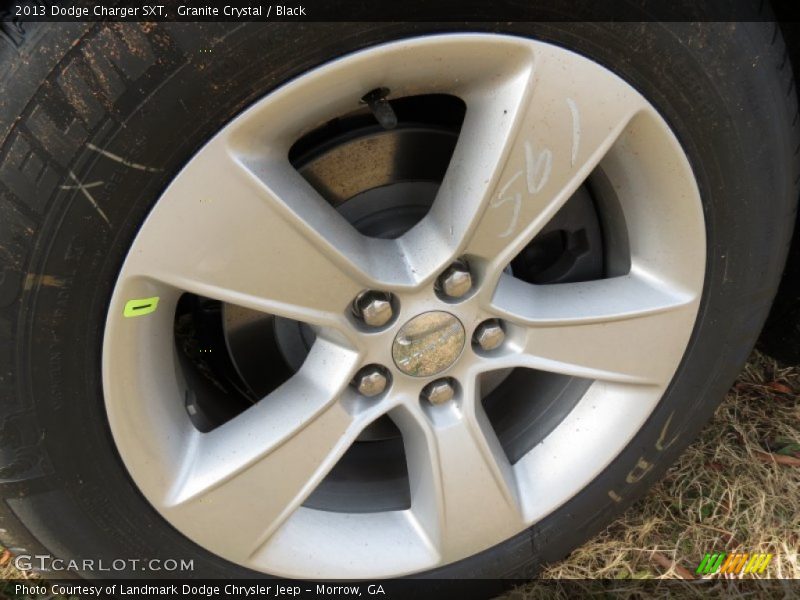 Granite Crystal / Black 2013 Dodge Charger SXT