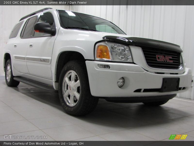Summit White / Dark Pewter 2003 GMC Envoy XL SLT 4x4