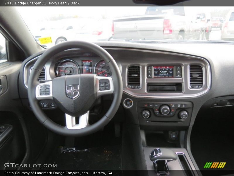 Ivory Pearl / Black 2013 Dodge Charger SE