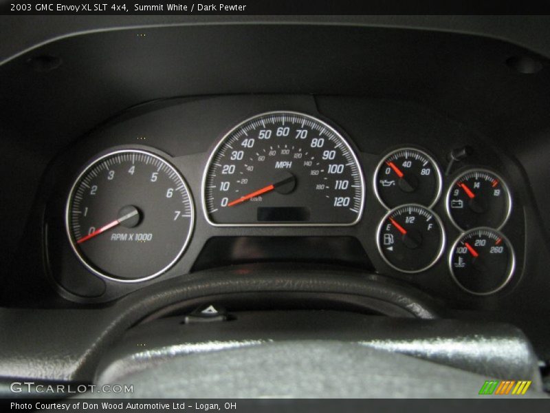 Summit White / Dark Pewter 2003 GMC Envoy XL SLT 4x4