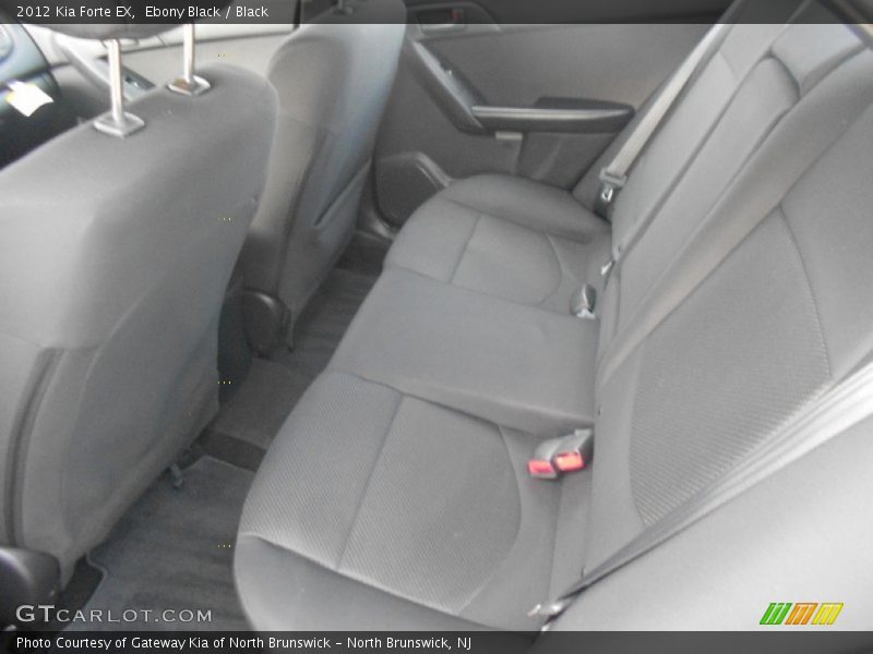 Ebony Black / Black 2012 Kia Forte EX