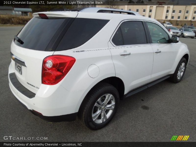 Summit White / Light Titanium/Jet Black 2013 Chevrolet Equinox LTZ