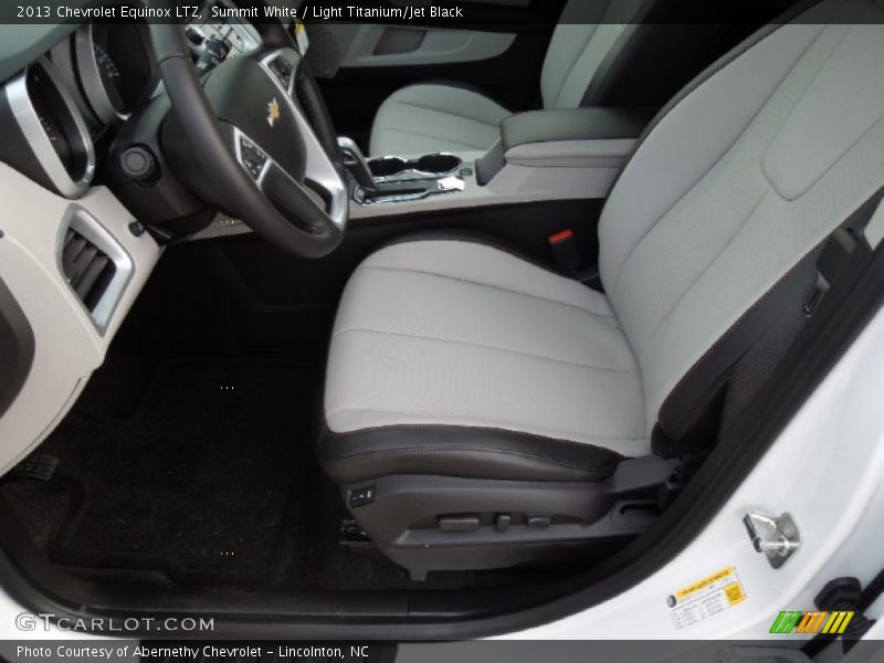 Summit White / Light Titanium/Jet Black 2013 Chevrolet Equinox LTZ