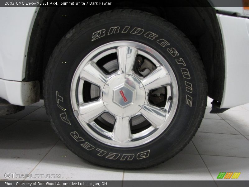Summit White / Dark Pewter 2003 GMC Envoy XL SLT 4x4
