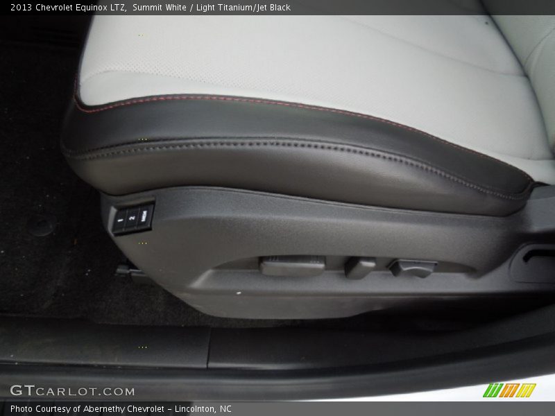Summit White / Light Titanium/Jet Black 2013 Chevrolet Equinox LTZ